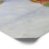 Pierre Auguste Renoir | Still Life with Peaches ポスター (角)