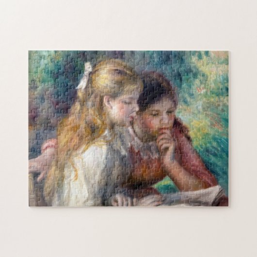 Pierre-Auguste Renoir - The Reading ジグソーパズル (横)