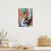 Pierre Auguste Renoir - Young Girls at the Piano ポスター (キッチン)