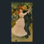 Pierre-Auguste Renoir's Dance at Bougival (1883) ポスター<br><div class="desc">A classic artwork that has passed into the public domain and makes wonderful gifts and other products. Showing a couple dancing, this is one of a number of dancing scenes he painted. Pierre-Auguste Renoir was one of the founders of the Impressionist movement. A very prolific painter, he painted scenes from...</div>