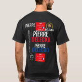 PIERRE DELECKO JMT PARISベーシックDark Tシャツ (裏面)