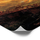 Pierre-Jacques Volaire: The Eruption of Vesuvius ポスター (角)