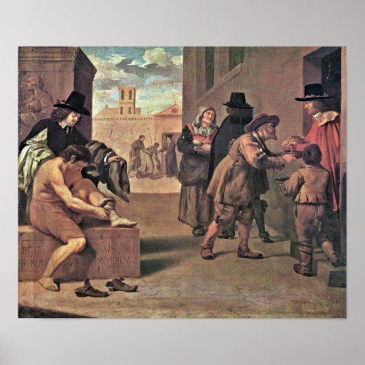 Pierre Montallier – 慈悲の業 ポスター (正面)