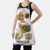 Pierre pelican's brilliant beak エプロン (インサイチュ)