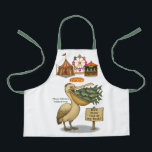 Pierre pelican's brilliant beak エプロン<br><div class="desc">Presenting Pierre the pelican with his world record beak! He can hold fish by the dozen, bowling balls by the trio, and even an entire child’s tricycle. Nothing defeats Pierre’s dazzling abilities. Step right up and guess how many wonders he’s carrying in his brilliant beak today! You can find lots...</div>