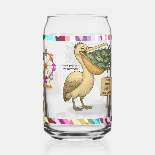 Pierre pelican's brilliant beak ガラス缶 (裏面)