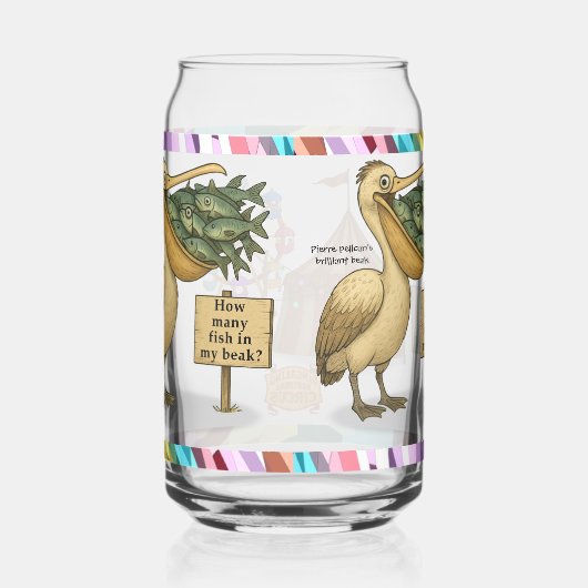 Pierre pelican's brilliant beak ガラス缶 (右)