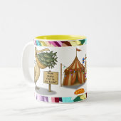 Pierre pelican's brilliant beak ツートーンマグカップ (正面左)