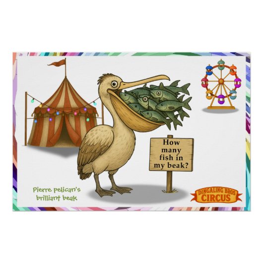 Pierre pelican's brilliant beak ポスター (正面)
