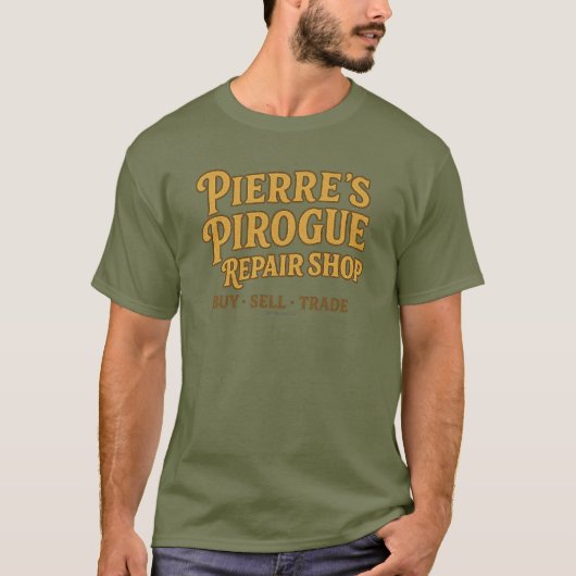Pierre's Pirogue Repair Shop -  Tシャツ (正面)