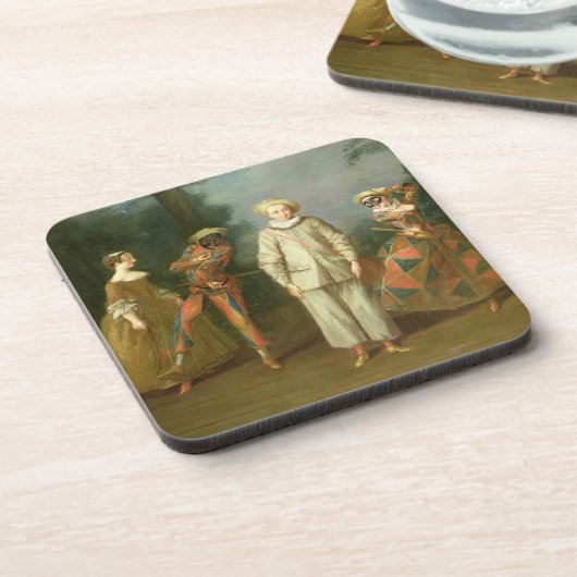 Pierrotおよび道化師 コースター (左側)