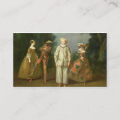 Pierrotおよび道化師 名刺 (裏面)