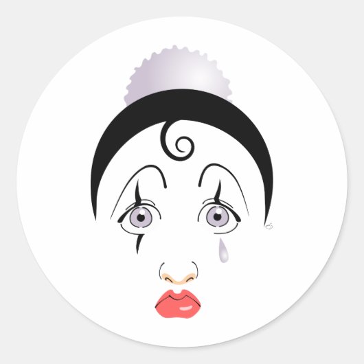 Pierrot ラウンドシール (正面)