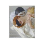 Pierrot and Columbine - Guillaume Seignac ノートパッド (回転)