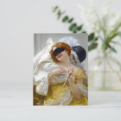 Pierrot and Columbine - Guillaume Seignac ポストカード (スタンド正面)