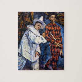 Pierrot and Harlequin, Mardi Gras by Paul Cezanne ジグソーパズル