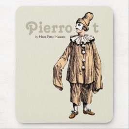 Pierrot by Hans Peter Hansen CC0121 マウスパッド