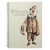 Pierrot by Hans Peter Hansen CC0199 ノートブック (正面)