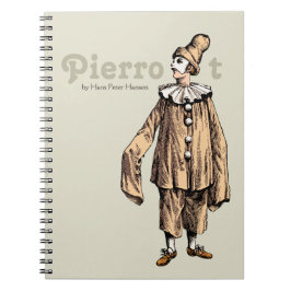 Pierrot by Hans Peter Hansen CC0199 ノートブック