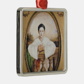 Pierrot、c.1815としてギャスパールDeburauのポートレート メタルオーナメント (右)