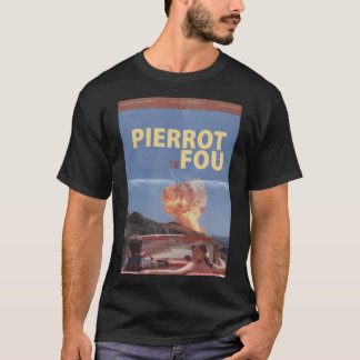 Pierrot Le Fou - Godard&x27;s Movie Photographic P Tシャツ