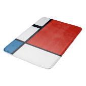 Pietモンドリアン – 組版幾何学模様抽象芸術 バスマット (アングル)