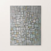 PIET MONDRIAAN -構成No.11 1913年 ジグソーパズル (縦)