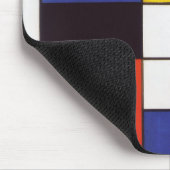 PIET MONDRIAAN - Compositon A 1923年 マウスパッド (コーナー)