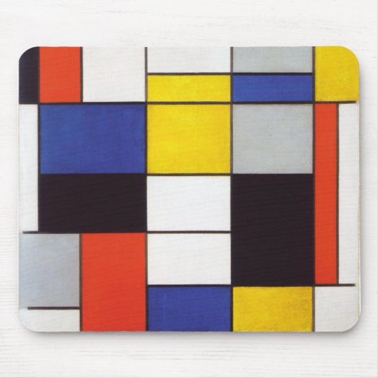 PIET MONDRIAAN - Compositon A 1923年 マウスパッド (正面)