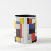 PIET MONDRIAAN - Compositon A 1923年 マグカップ (中央)