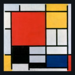 Piet Mondrian Abstract ポスター<br><div class="desc">Composition with Red,  Yellow,  Blue,  and Black (1921) by Piet Mondrian. One of a large collection of vintage and original designs designs from Phoenix Retro.</div>