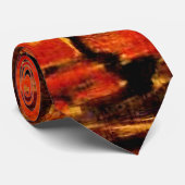 Piet Mondrian art, Trees by the Geine at Moonrise ネクタイ (ロール)