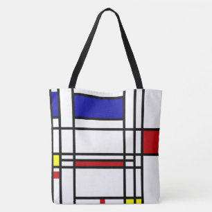 Piet Mondrian , “ Composition No.10 ” トートバッグ