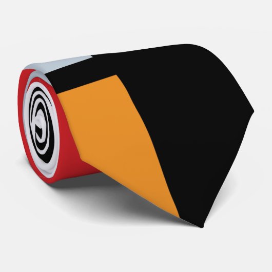 Piet Mondrian - Composition with Large Red Plane N ネクタイ (ロール)