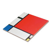 Piet Mondrian Composition With Red タイル (側面)