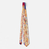 Piet Mondrian - Lighthouse in Westkapelle Fine Art ネクタイ (裏面)