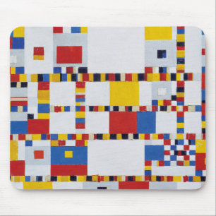 piet mondrian , victory.boogie-woogie マウスパッド