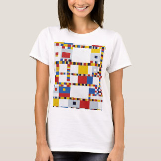 piet mondrian , victory.boogie-woogie tシャツ