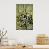 Pieta for Vittoria Colonna by Michelangelo ポスター (キッチン)