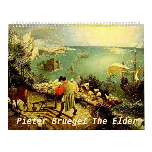 Pieter Bruegelのアートワーク カレンダー (カバー)