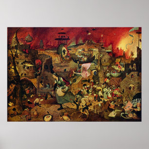 Pieter Bruegelの不機嫌Meg (Dulle Griet) (1563年) ポスター