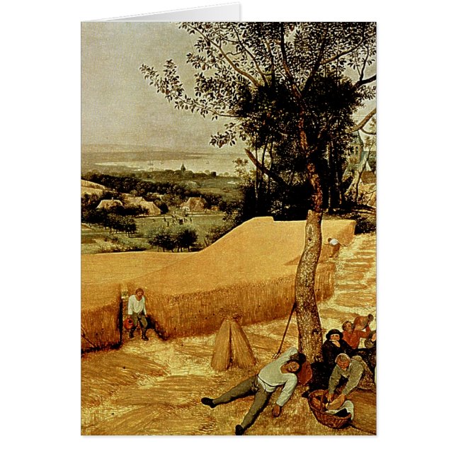 Pieter Bruegelの収穫機(1565年) (正面)