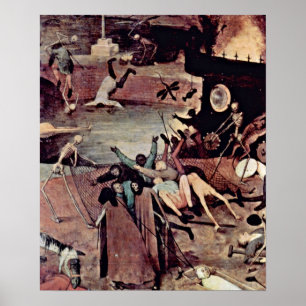 Pieter Bruegelの年長者-死の詳細の勝利 ポスター