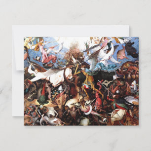 Pieter Bruegelの"反逆の天使の秋" 招待状