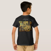 Pieter Bruegelの"Children's Games" - 1560 Tシャツ (裏面フル)
