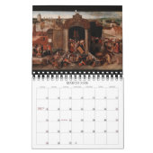 Pieter Bruegelより古く小さい2016年 カレンダー (3月 2026)