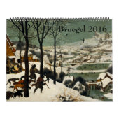 Pieter Bruegelより古く巨大な2016年 カレンダー (カバー)