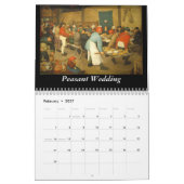 Pieter Bruegel年長者2014のカレンダー カレンダー (2月 2027)
