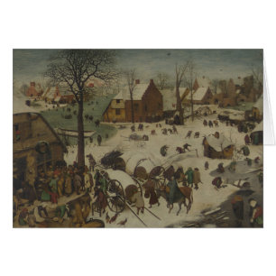 Pieter Bruegel年長者-ベスレヘムの番号付け