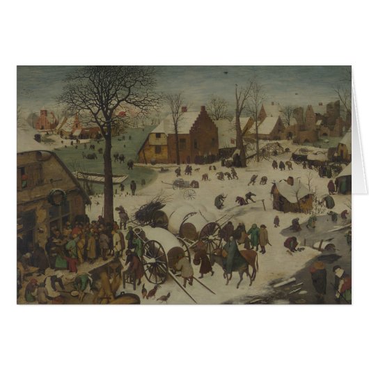 Pieter Bruegel年長者-ベスレヘムの番号付け (正面横)